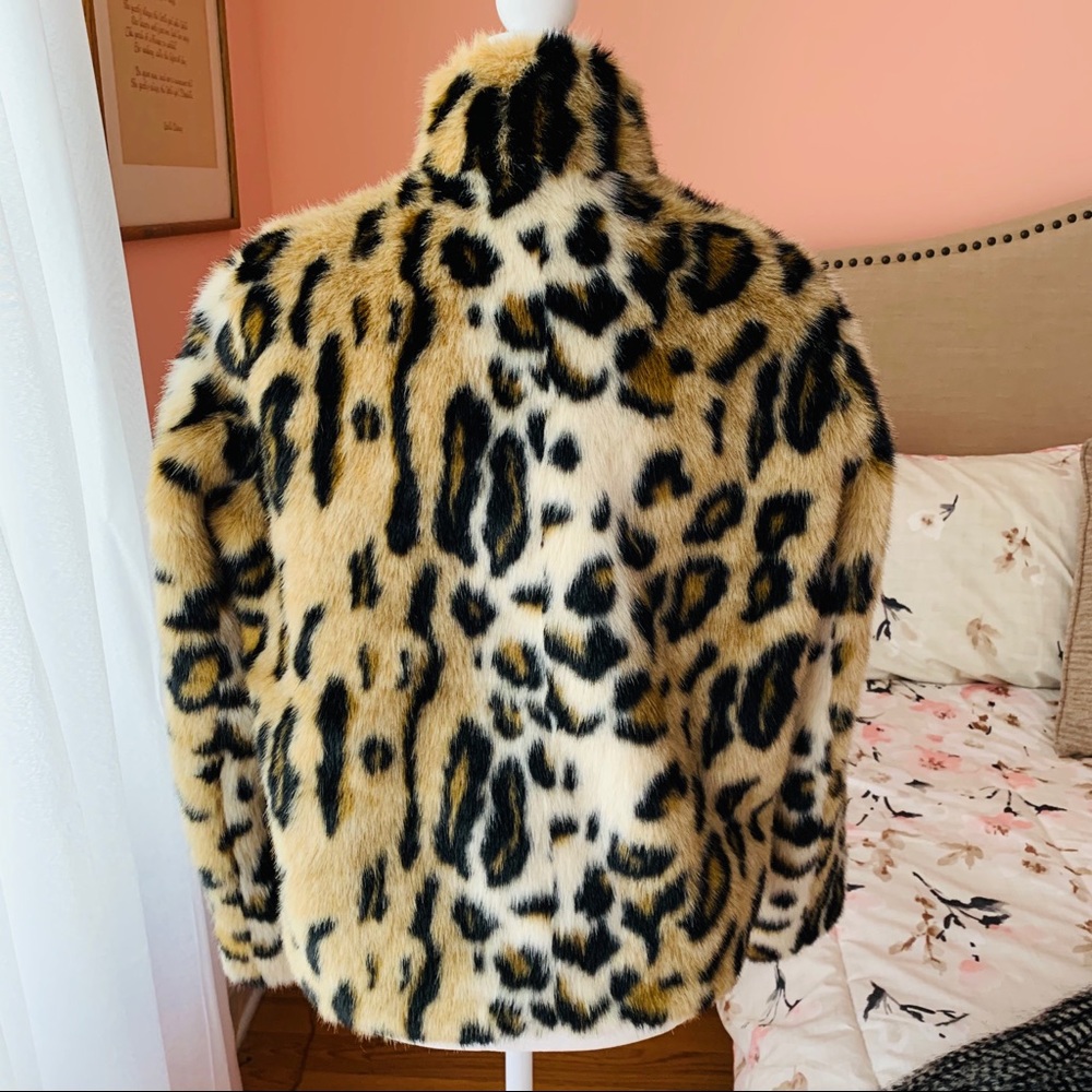 Express Leopard Print Jacket - Picture 3 of 7